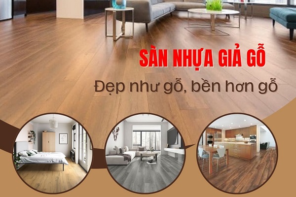 sàn nhựa trong nhà
