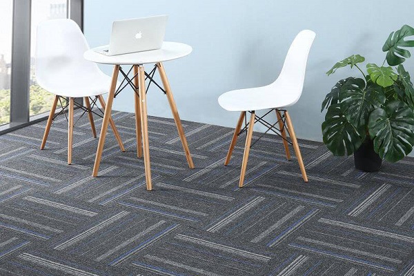 sàn nhựa vân thảm văn phòng