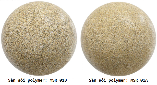 sàn sỏi polymer MSR 01