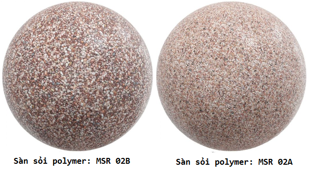 Sàn sỏi polymer: MSR 02