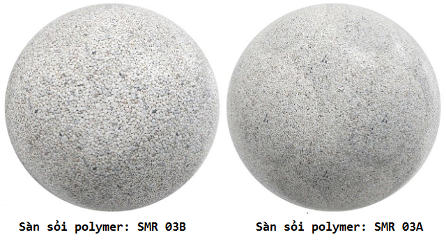 Sàn sỏi polymer SMR 03