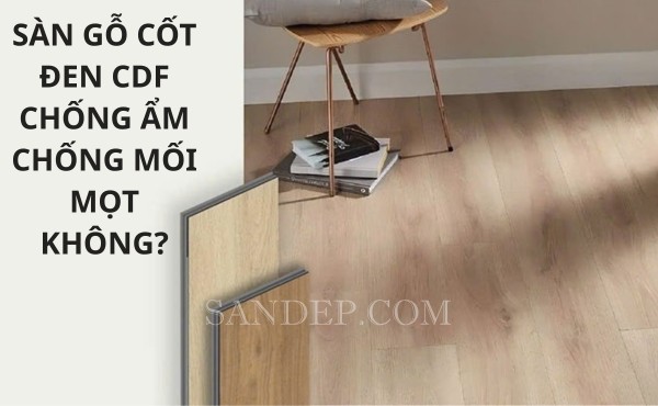 Sàn gỗ cốt đen CDF có chống ẩm, chống mối mọt không?