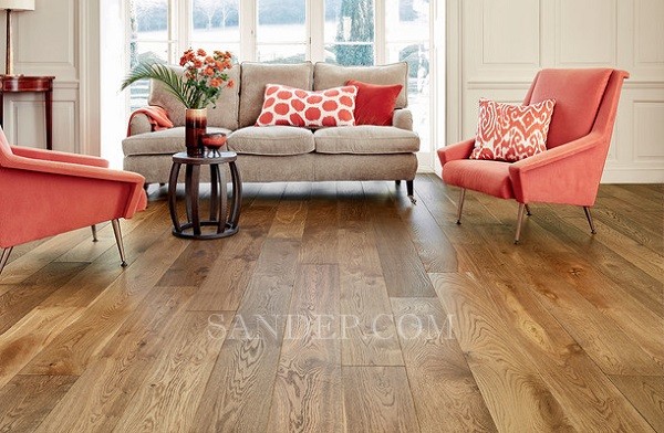 Sàn gỗ làm từ ván gỗ MDF