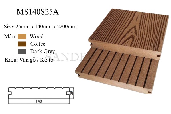 Sàn gỗ nhựa Tecwood đặc