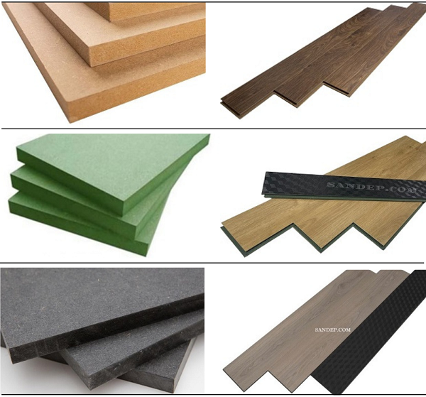 So sánh sàn gỗ cốt đen, cốt xanh và cốt nâu