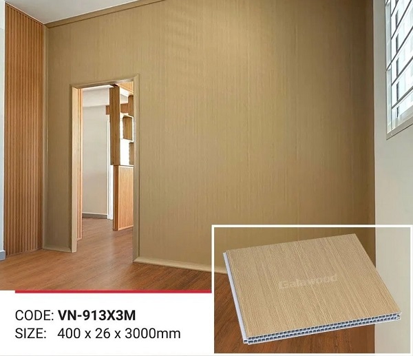 Vách ngăn nhựa giả gỗ Galawood VN-913