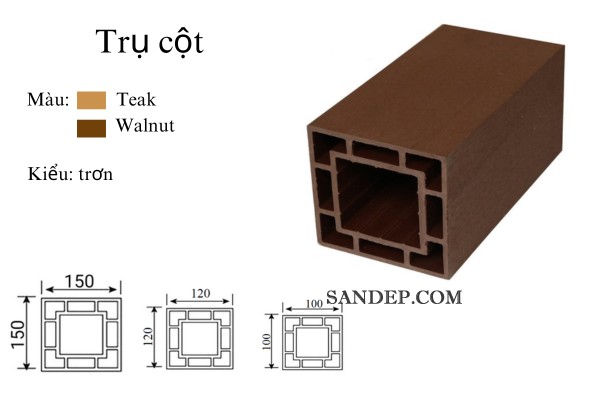 Trụ cột gỗ