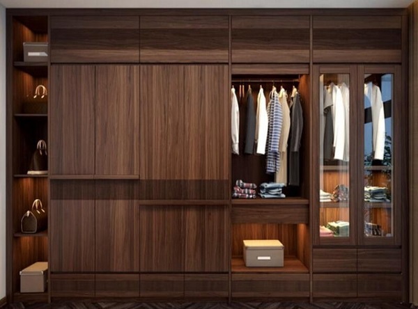 Mẫu tủ gỗ chiu liu