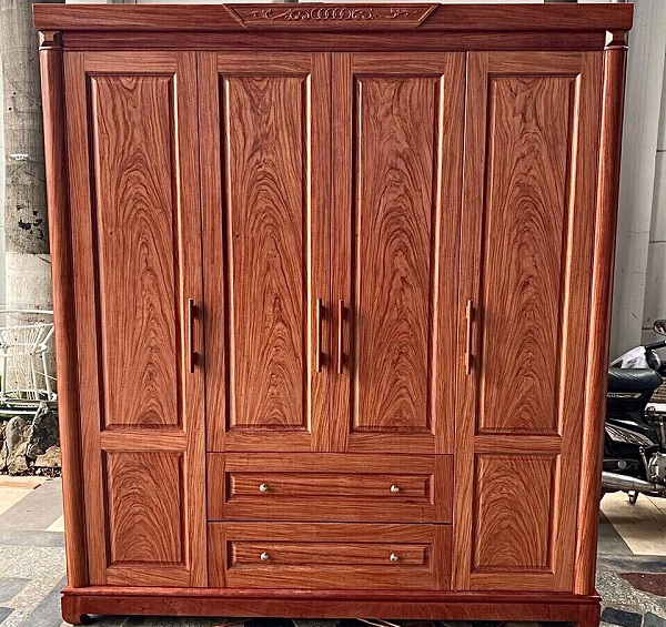 tủ quần áo gỗ hương đẹp