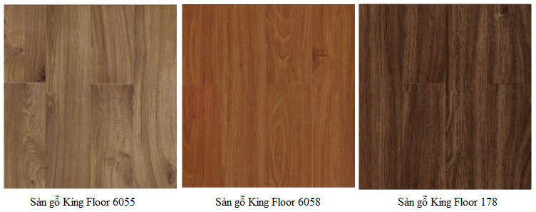 ván sàn gỗ king floor